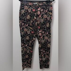 NWOT H&M Black Floral Women's Pants